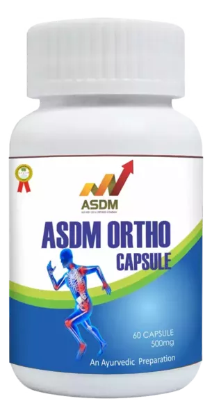 Picture of ASDM ORTHO CAPSULE 60 CAPS 500mg